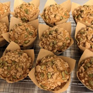 Pumpkin Streusel Muffins