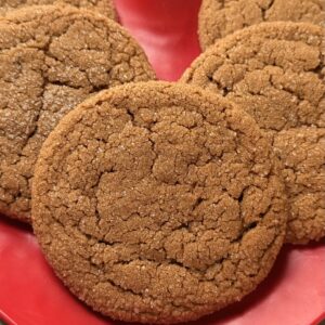 Ginger Molasses Cookies